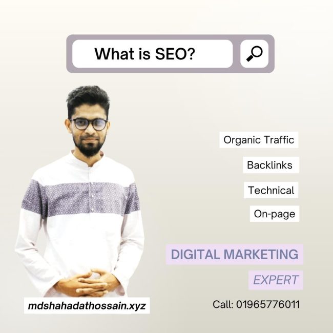 what is seo a complete guideline for Bangladesh